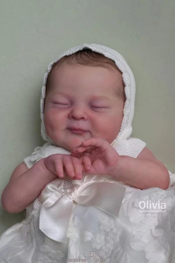 [verzenden binnen 20 dagen] FBBD Aangepaste beperkte levering 19 inch Reborn Baby Olivia Ongeverfde kit met stoffen lichaam