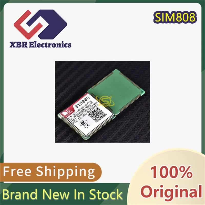 

Модуль SIM808 (1/10 шт.) GSM GPRS GPS для позиционирования, передачи данных и SMS, плата для разработки, абсолютно новый