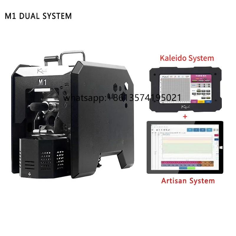 

TdKaleido Sniper M1S Dual System Coffee Roaster 50-200g Electric Coffee Roasting Machine Mini Roaster