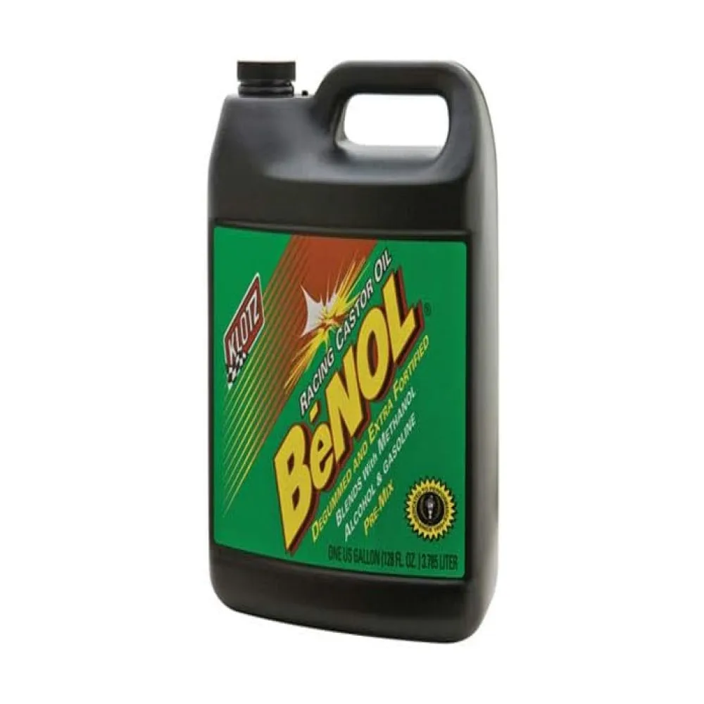 Klotz BeNOL Pre-Mix Castor Oil for 2-Stroke Racing Engines – 1 Gallon BC-171