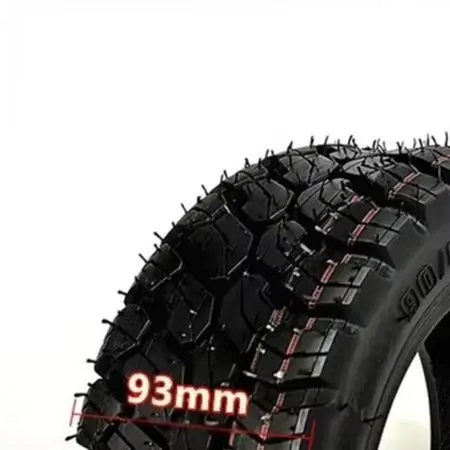 Tire Replacement About 1400g 90 65-6.5 Tyre Long for service Life Not Easy To Deform Rubber Construction Off-road for tread