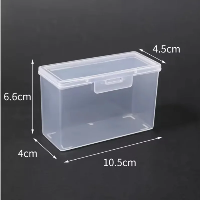 Plastic Clear Storage Box Storage Box Multipurpose For Game Card Rectangular Business Card Credit Card Holder Case Organizer