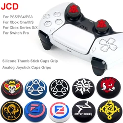 2pc Silicone Thumb Stick Grip Cap For Playstation 5 PS5 PS4 Xbox Series X/S 360 One Switch Pro Controller Joystick Accessories