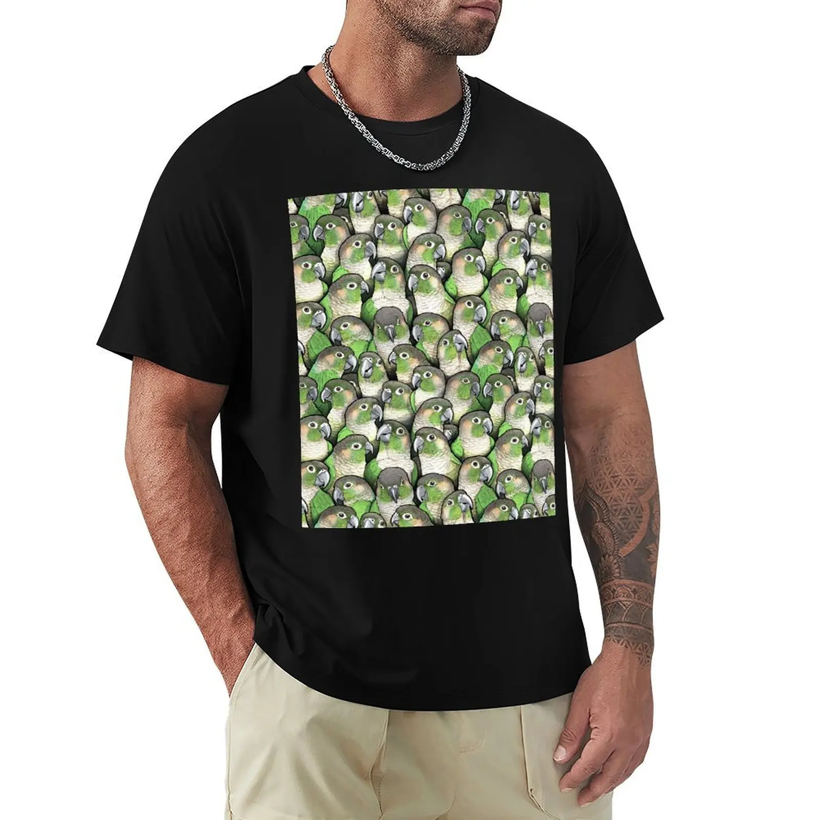 Green-cheeked Conures T-Shirt t shirts for man graphic tees T-Shirt