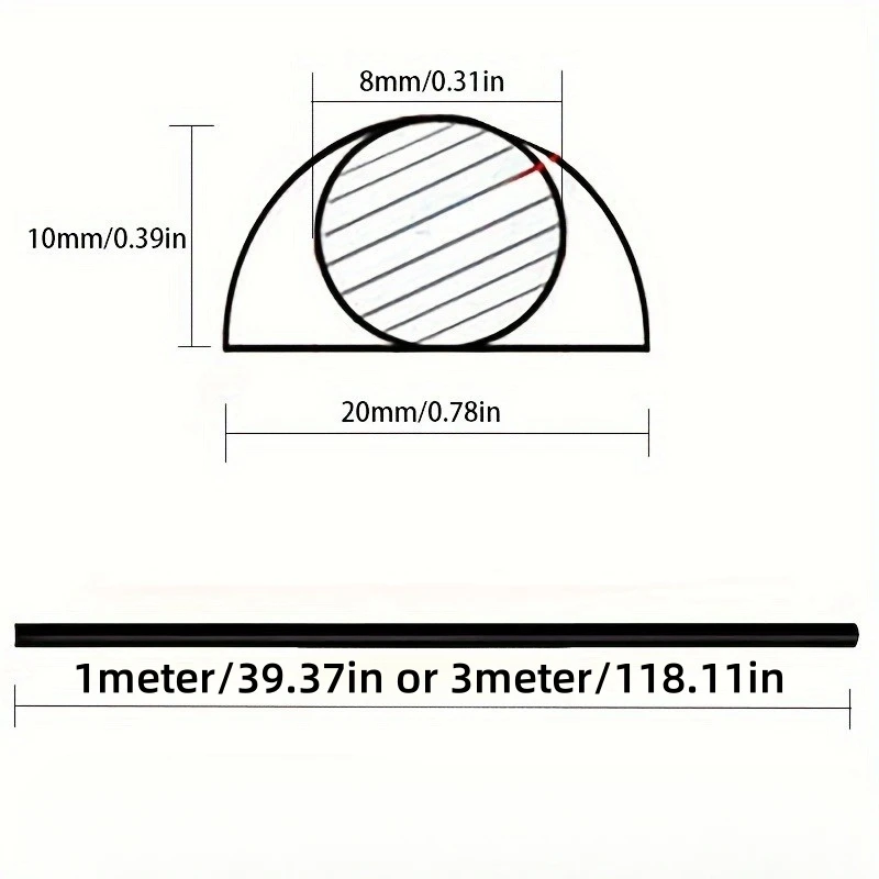 1Pc 1/3Meter Cord Management Channel,Invisible Decorative Wire Cover, Anti-Step Protector, Adhesive Soft Cable Raceway with Cap