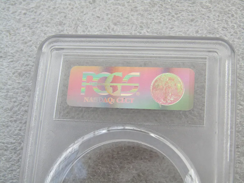 PCGS Grading Coin Rating Coins Capsule Box+Hologram Holder PCGS empty Matte Slab Storage Box(Different Sizes For Chose)