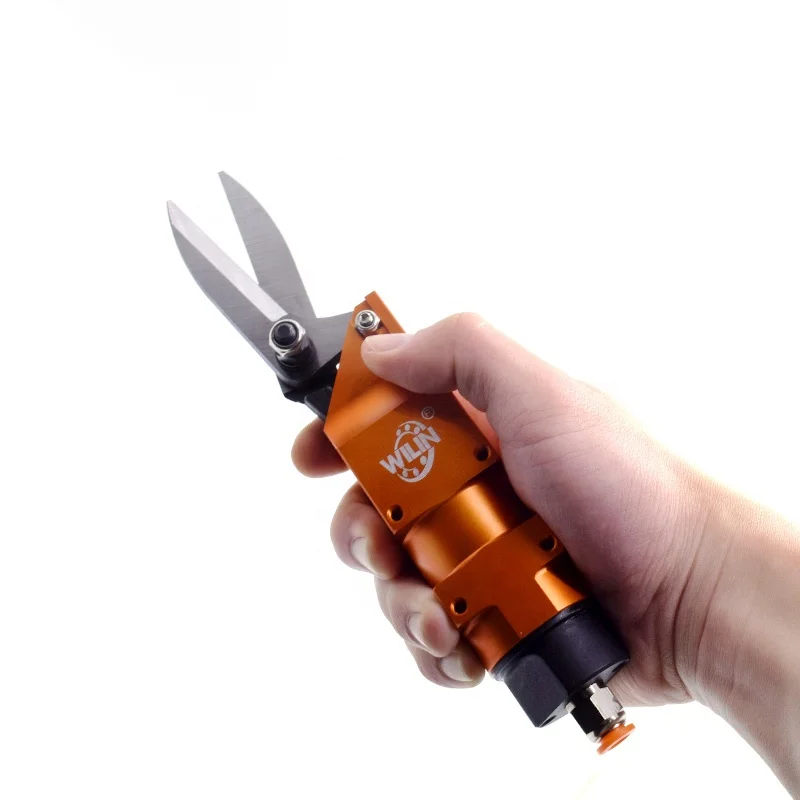 Air Nipper Scissor Robotic Arms Pneumatic Automation Shear Fabric Cord Cutter Cable Metal Wire Shear Snip