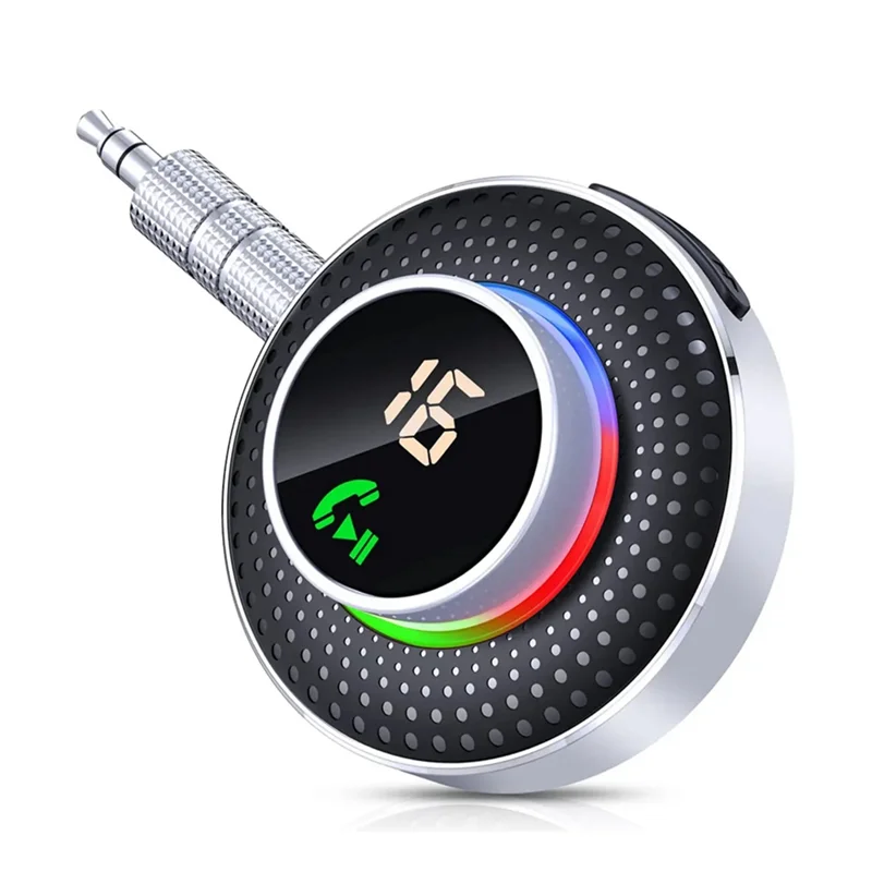 Bluetooth 5.3 Receiver For Car Cancelling Bluetooth AUX Adapter, Bluetooth Music Receiver For Home Stereo/Wired Headphon