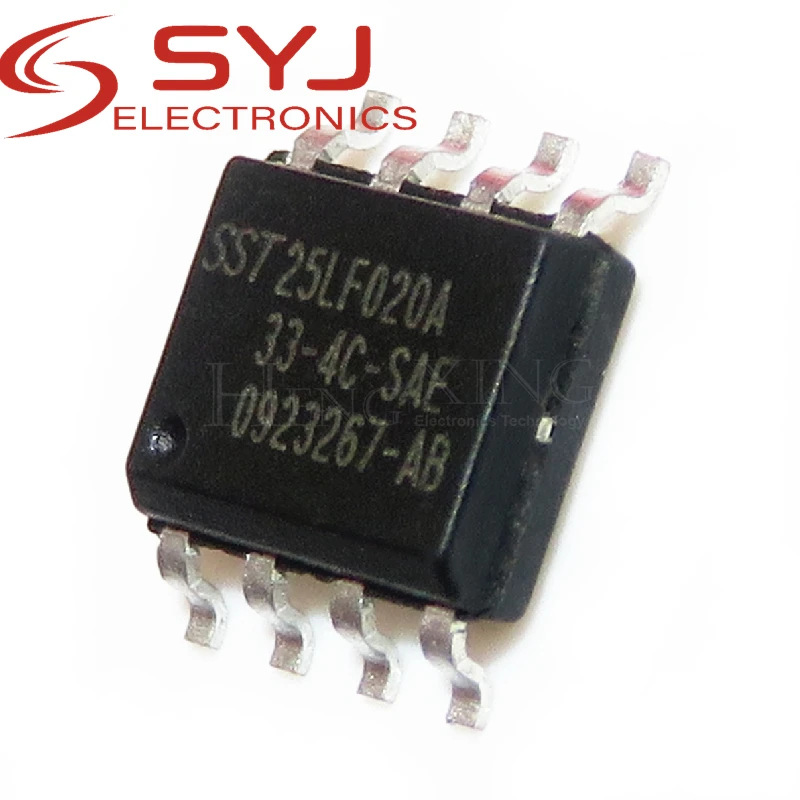 SST25LF020A-4C-SAE SST25LF020A SOP-8, 10 peças