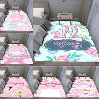 MINISO Romantic Barbie Pink Heart Carpet for Living Room Bedroom Kid's Room Area Rug Non-slip Mat Sofa Table Mats Home Decor