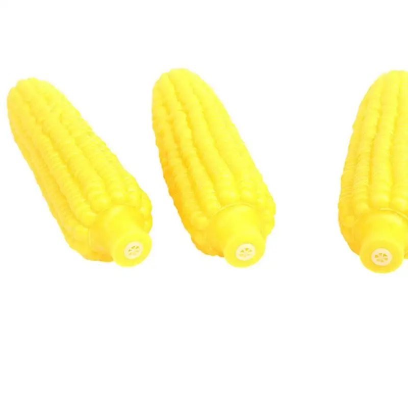 Corn Shaped Dog Toy Clean Teeth Chew Toy Interactive Dog Toys Resistant To Biting 3pcs Set Teeth Grinding Toys For Small/Medium