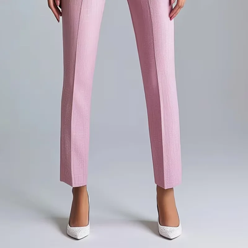 

Женский костюм из искусственной кожи с узором аллигатора, однобортный пиджак с воротником-стойкой и длинными рукавами, тонкий уличный деловой пиджак