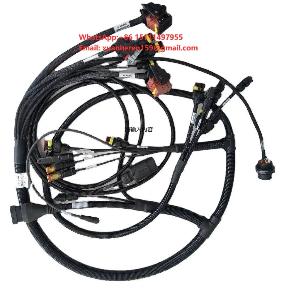 Customized professional waterproof and oil-resistant agricultural machinery wiring harness