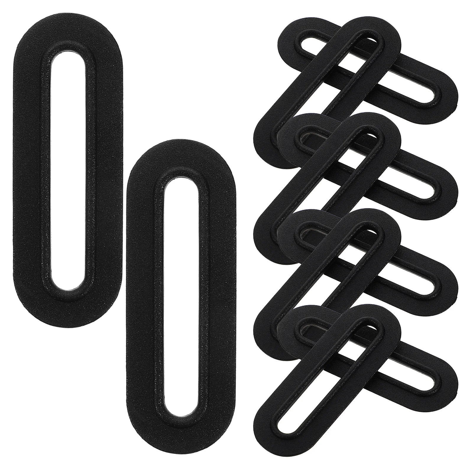 20 قطعة فتحة العملة البلاستيك البيضاوي مشبك DIY بها بنفسك عملة الإدراج ل بيع الحرف نظام غطاء آلية قوس مشقوق