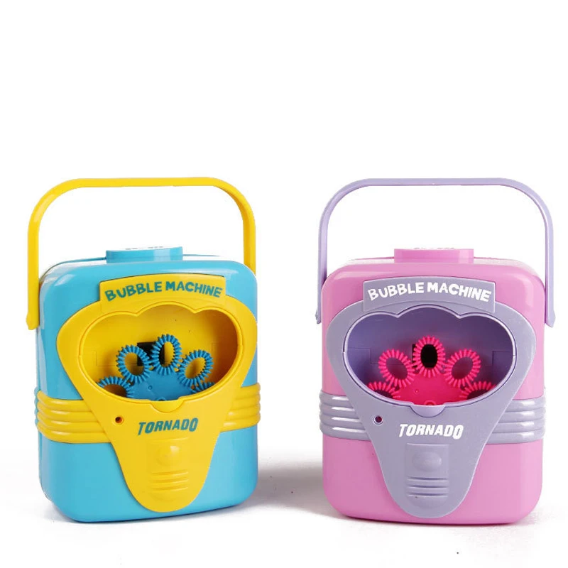 Automático Funny Frog Bubble Machine for Kids, Blower Maker, Party Toy, Verão ao ar livre, Atacado e Drop Shipping, Novo, Bonito
