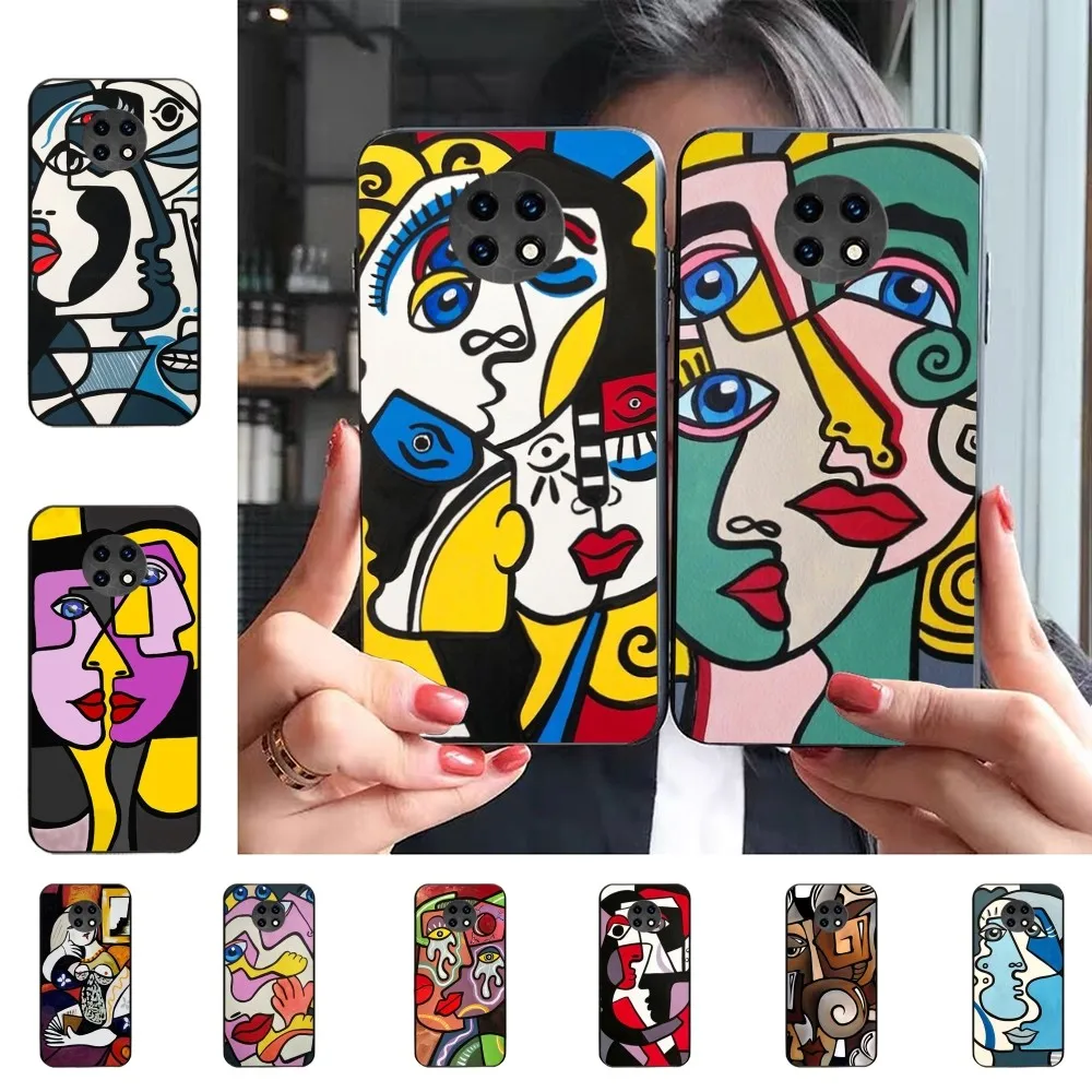 Abstract Vintage Painting Pablo Picasso Phone Case For Redmi 5 6 7 8 9 10 Plus Pro 6 7 8 9 A GO K20 K30 K40 Pro Plus F3 Fundas