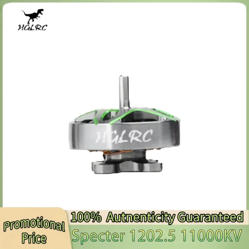HGLRC SPECTER 1202.5 Brushless Motor 11000KV 1-2S LIPO for FPV Freestyle 85mm 2.5inch Toothpick 3inch Long Range Drones