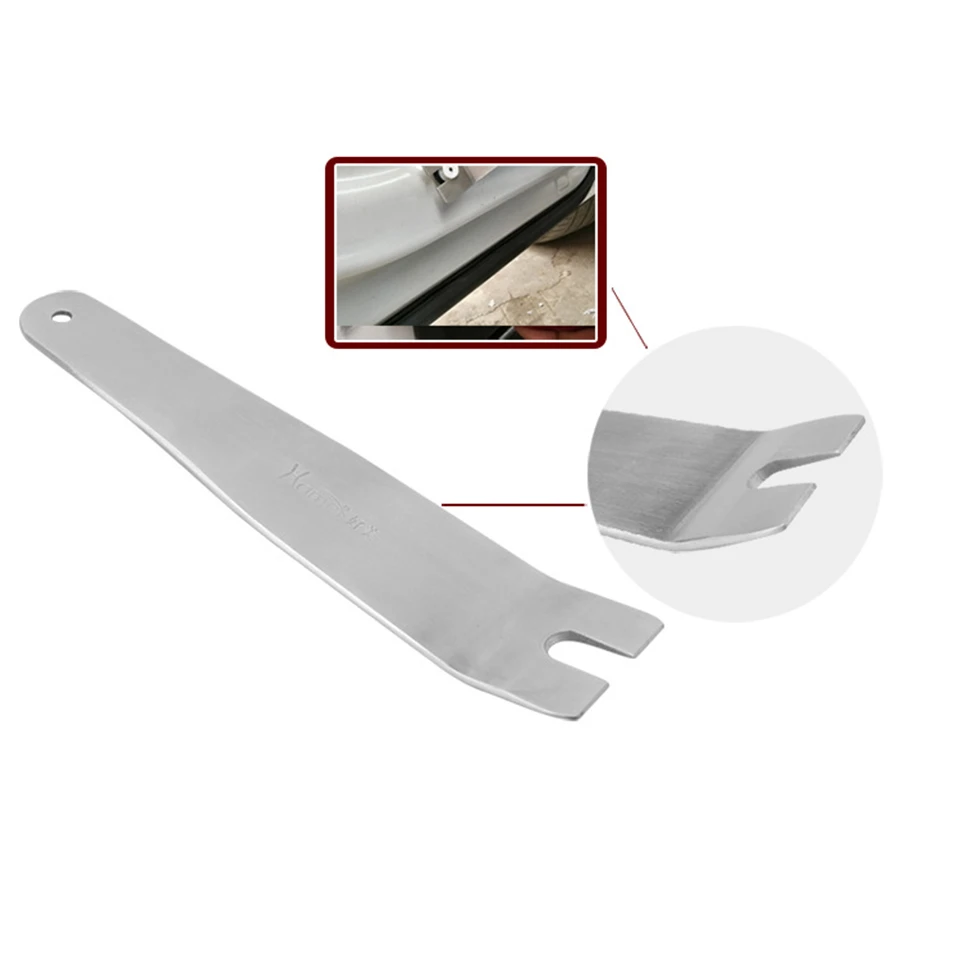 Stainless Steel Car Auto Door Clip Panel Trim Audio Dismantle Installer Tool Panel Trip Remover S11