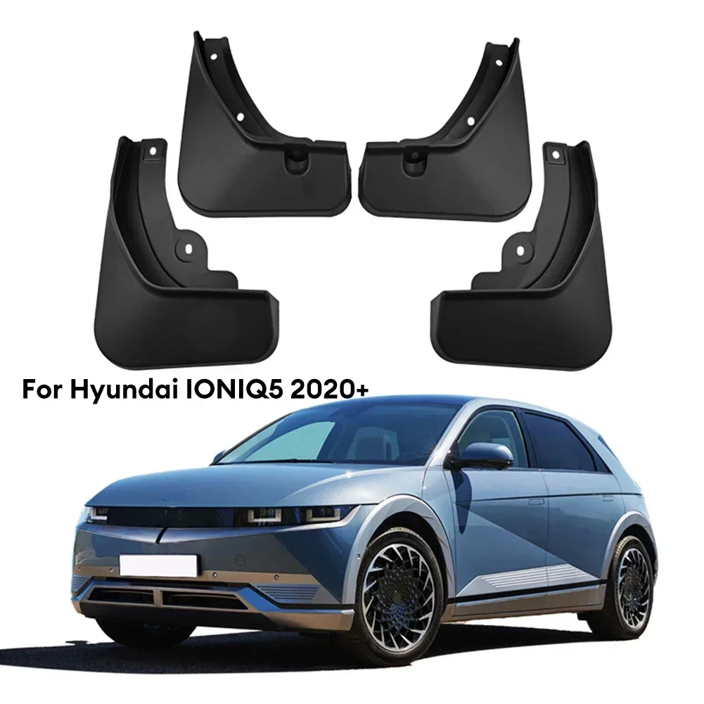 Car Mudflaps Splash Guards Front Rear Mudguards Flap Protective  Car Accessories For Hyundai Ioniq 5 2020 2021 2022 2023