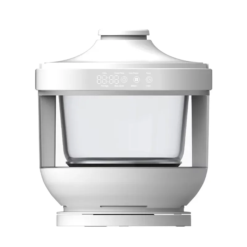 for Portable Smart Digital 3L Rice Cooker Multifunctional Electric Glass Inner Pot Kitchen Appliance  Home Cooking