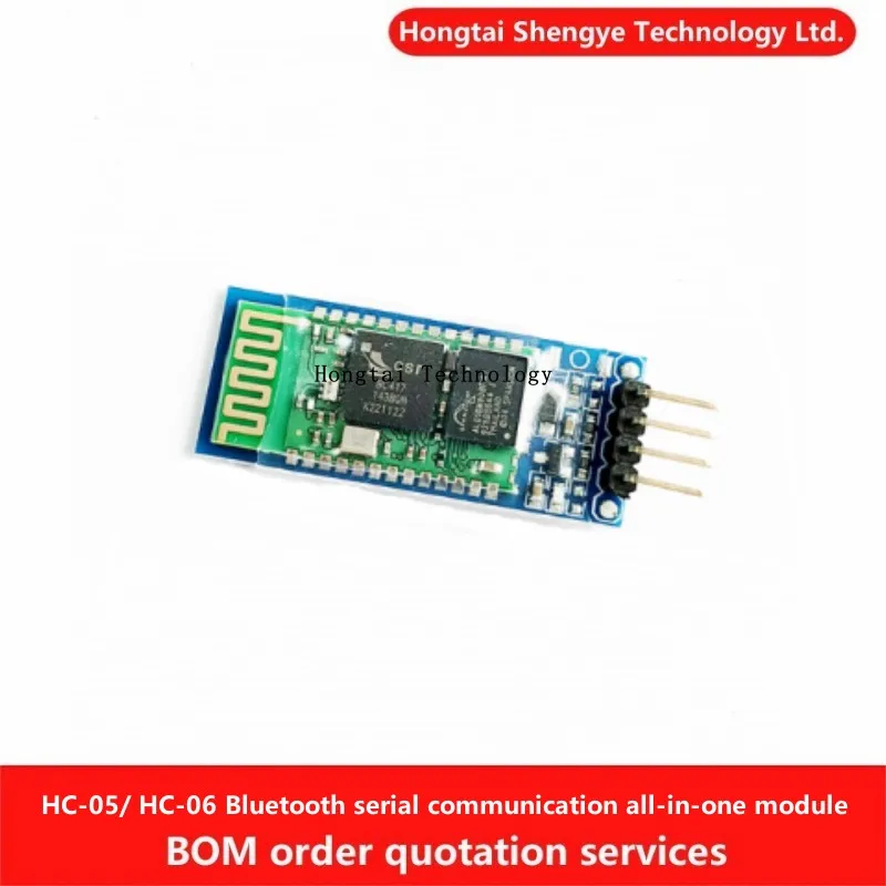 HC-05/ HC-06 Wireless Bluetooth Serial Communication Transceiver Slave Module RS232 / TTL to UART Converter and Adapter