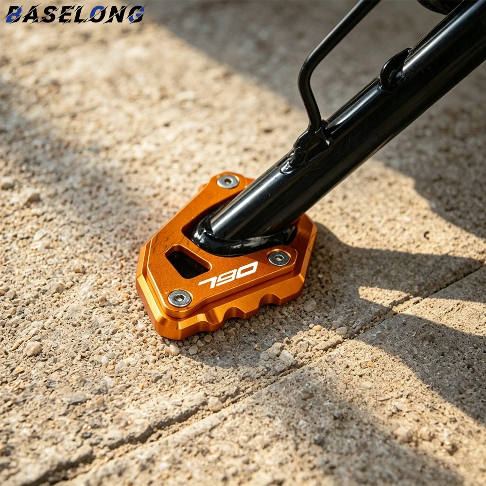 Kickstand Enlarger Side Stand Extension Pads 790 890 ADV For KTM 790 890 Adventure S R 2019 2020 2021 2022 2023 2024 2025 2026