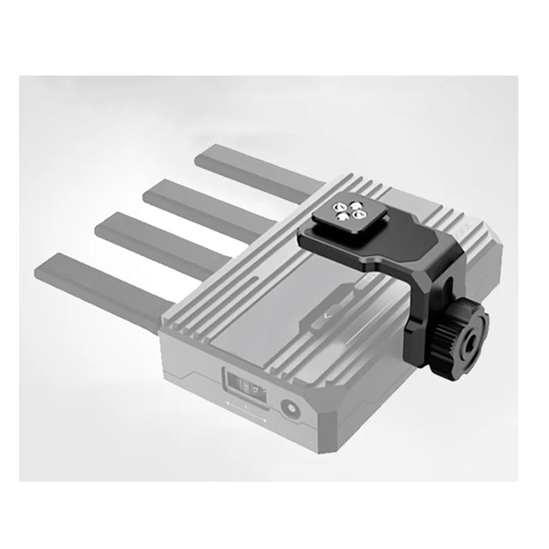 

【Livraison Rapide】2X Wireless Transmission Base Plate Holder With 1/4 Cold Shoe Mount For Cineview HE/SE/Quad For DJI RS2/RSC2/R