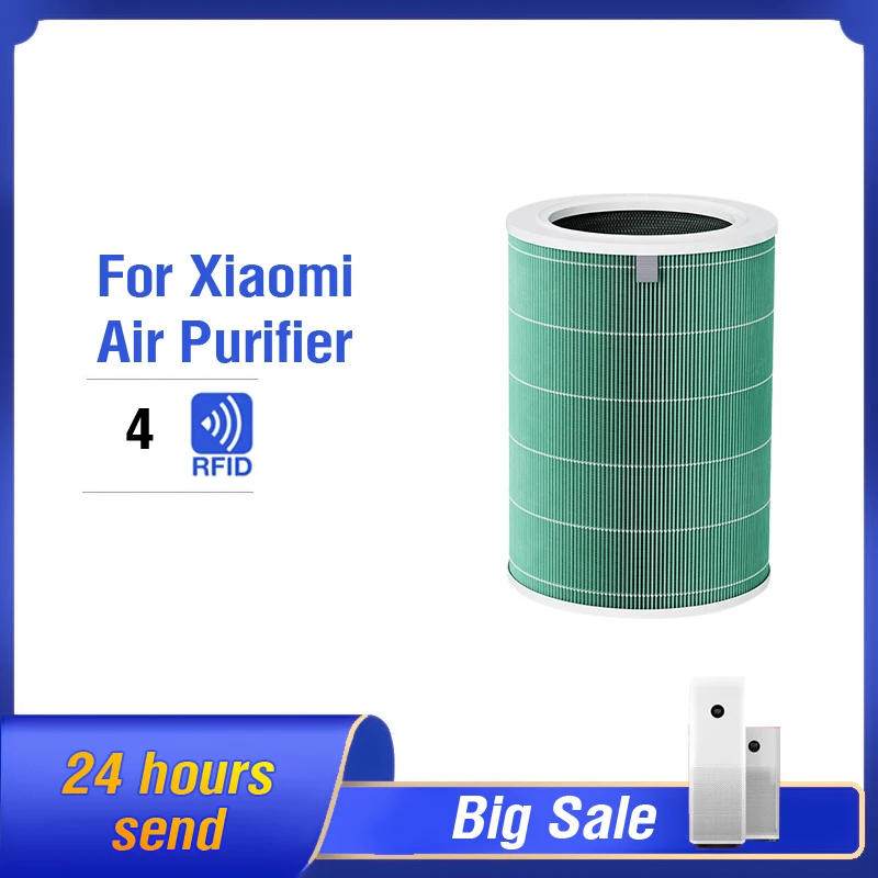 H13 Replacement Xiaomi Hepa Filter 4 for Xiaomi Air Purifier 4 Filter Xiaomi Activated Carbon Filter 4