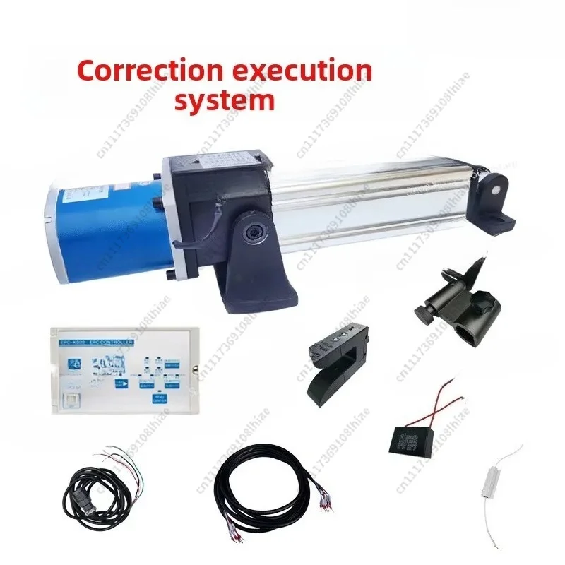Ultrasonic Web Guiding Controller with Synchronous Drive Sensor & Actuator for Automatic Edge Control Rewinding Machine