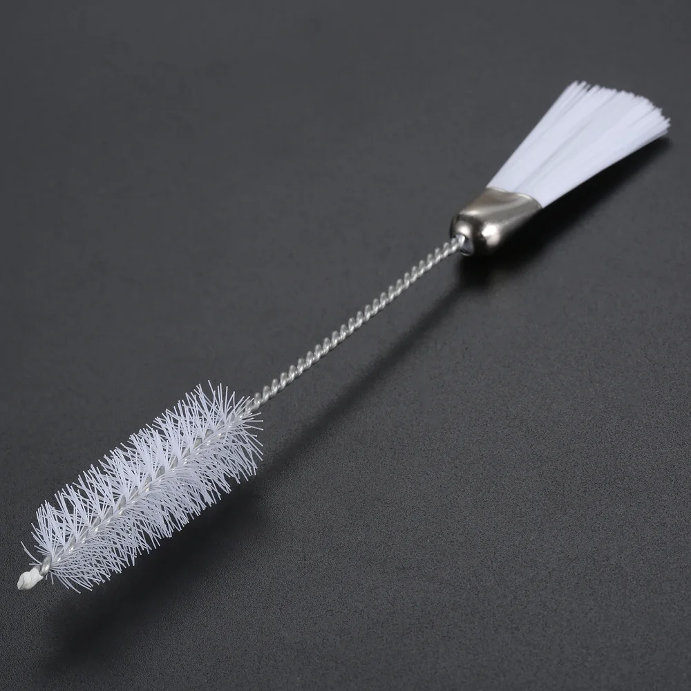 6 teile/satz Nähmaschine Sauber Reparatur Tools Kit Kurze Schraubendreher Flathead Kreuz Kopf 2-ended Pinsel Handwerk Wartung Tragbare – Detail 3