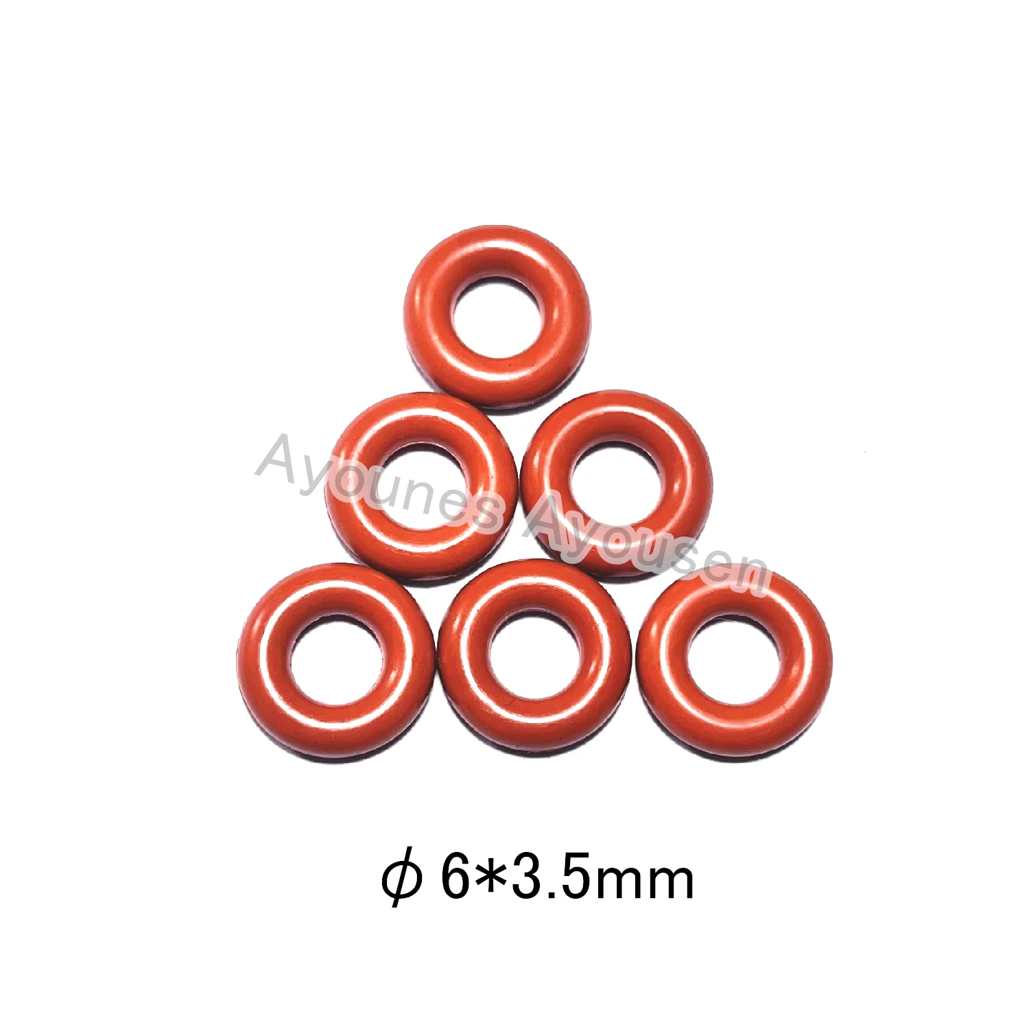 

free ship 200pieces rubber oring seals 6*3.5mm for GDI fuel injector repair/rebuild kits for nissan car auto parts (AY-O2215)