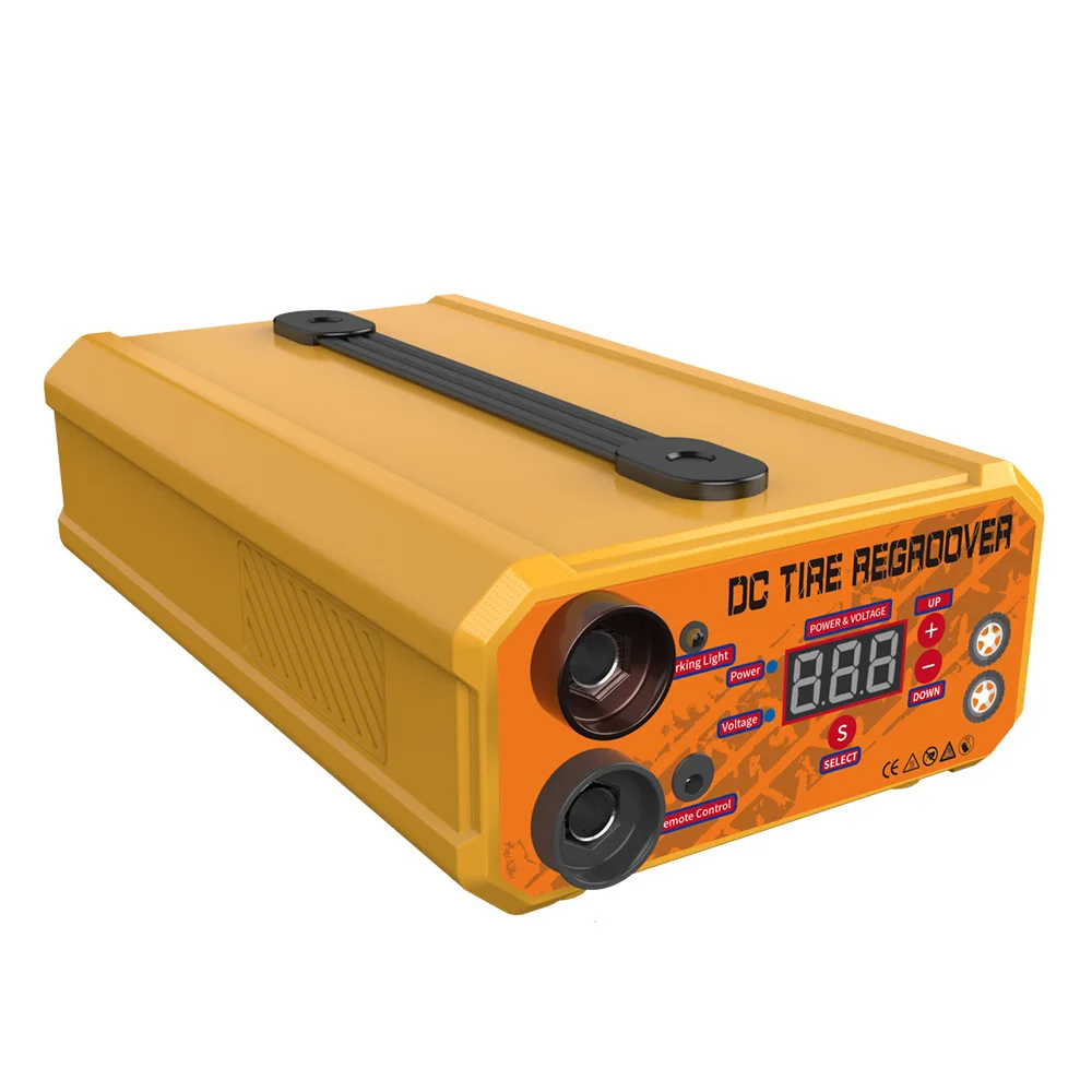 Portable Tire Carving Machine, Used Tire Retreading Grooving Tool for Mining & Forklift Tires