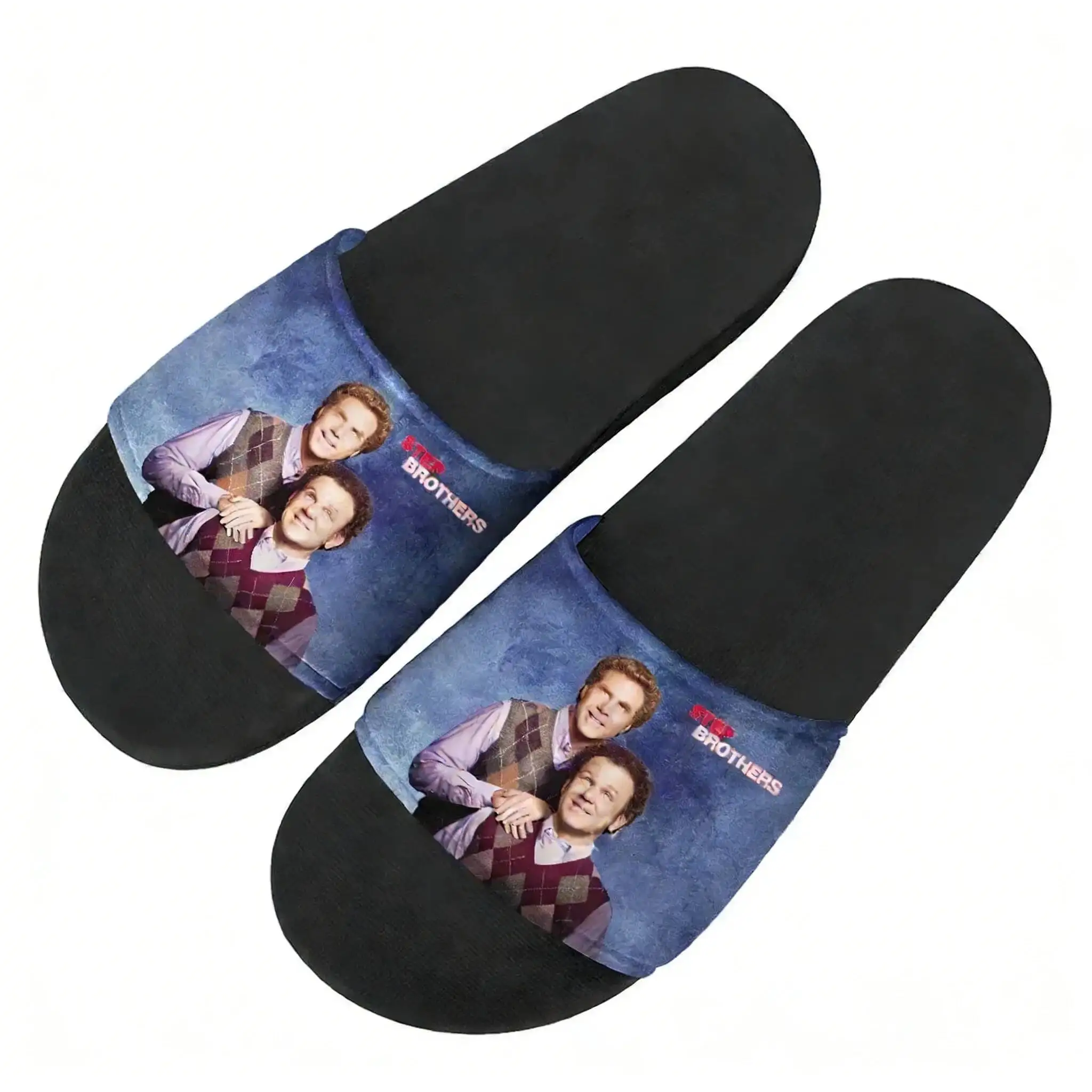 Step Brothers Flip Flops Home Slipper Mens Womens Teenager Family Slippers Fashion Bathroom Pool Casual Sandals Customize Shoesc