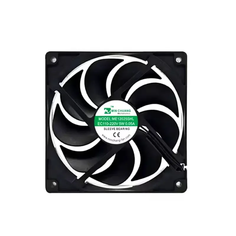 for ME12025SHL EC110-220V 0.05A 5W Energy Saving Cooling Fan for Freezer Fresh Keeping Cabinet Refrigerator Cooler
