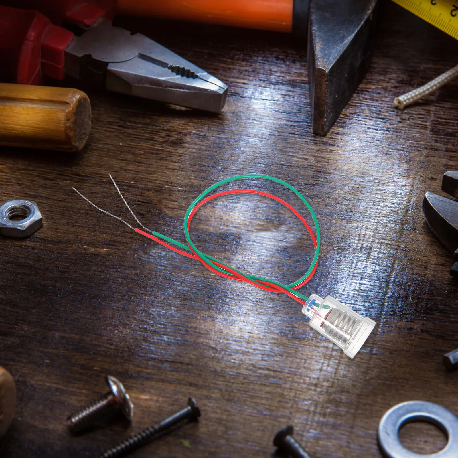 

5pcs Brass Lamp Socket With Wire Copper Light Bulb Holder High Conductivity Insulated Base For Home Office Indoor Lighting