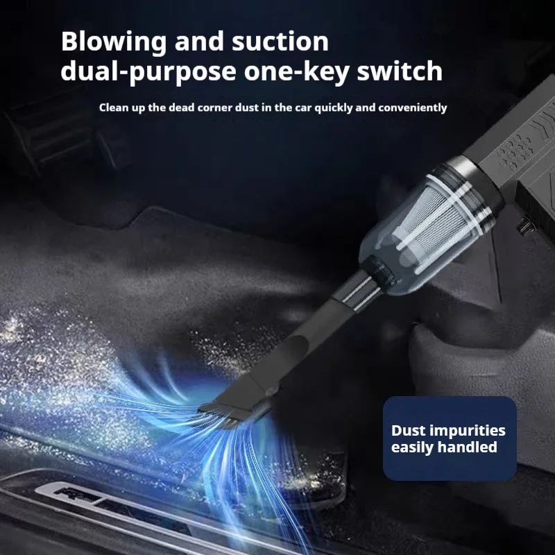 Soplador de aire eléctrico de 400000 RPM, ventilador Turbo Jet, Motor sin escobillas, ventilador Turbo violento de alta velocidad, potente soplador de polvo recargable por USB