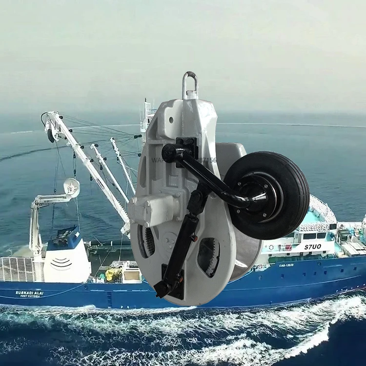 Custom aluminum hydraulic power blocks for marine accessories on fishing vessels, with powered handles for outboard applications