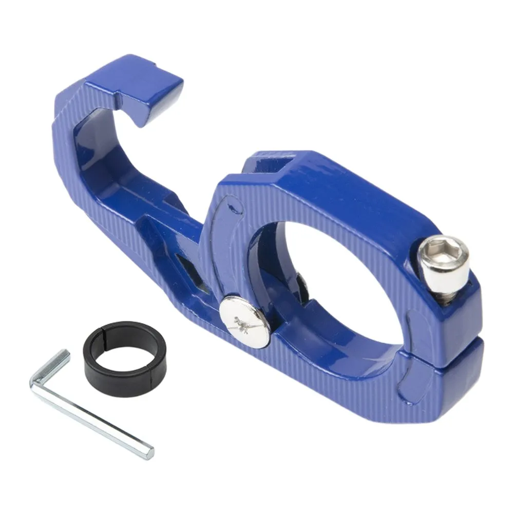 Motorcycle Accessory Handlebar Hook - Lightweight Aluminum Alloy - Red Blue Silver Black - Simple Installation Process