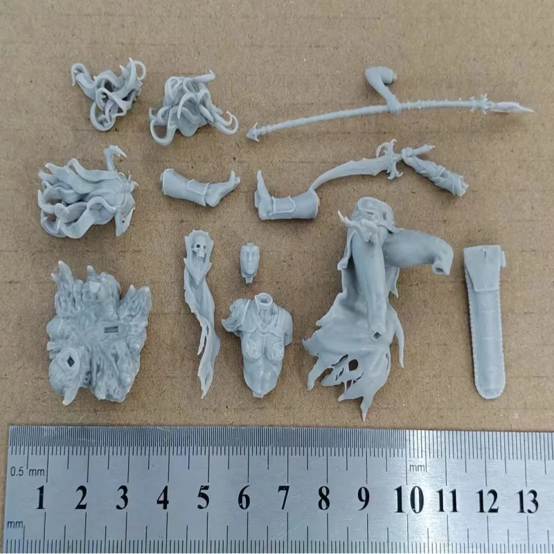 Figura de resina a escala 1/24, reina muy dominante Nsfw, dos versiones, Kit de modelo de ensamblaje, juguete de estatua 3D sin pintar
