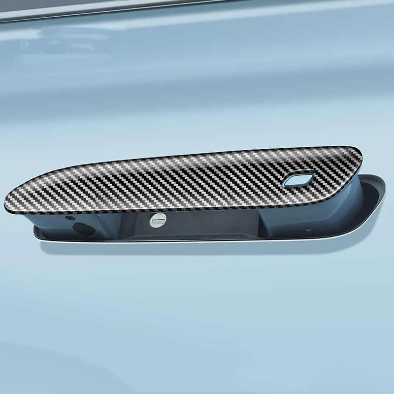 car door handle cover trims panel carbon fiber decoration for byd frigate 07 2023 2024 2025 exterior accessories auto modify