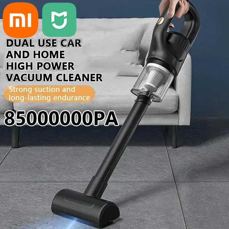 XIAOMI-MIJIA Aspirador Portátil, Inteligente RC, Sem Fio, Portátil, Carregável, Auto, Casa, Carro, Pet, 85000000Pa