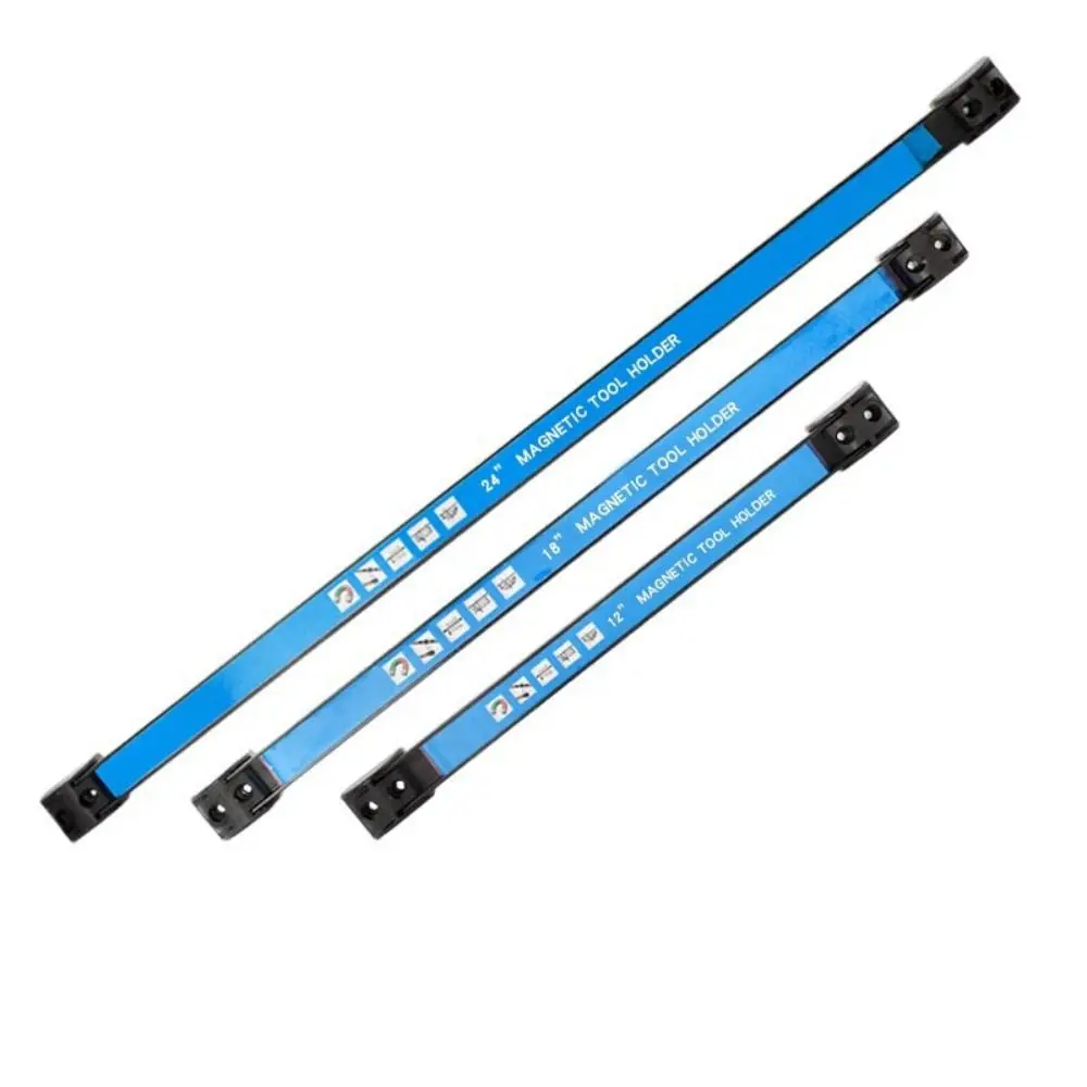 Premium Quality Magnetic Tool Organizer Heavy Duty Strong Magnetic Metal Tool Holder Space Saving Wall-Mounted Magnetic Tool Bar