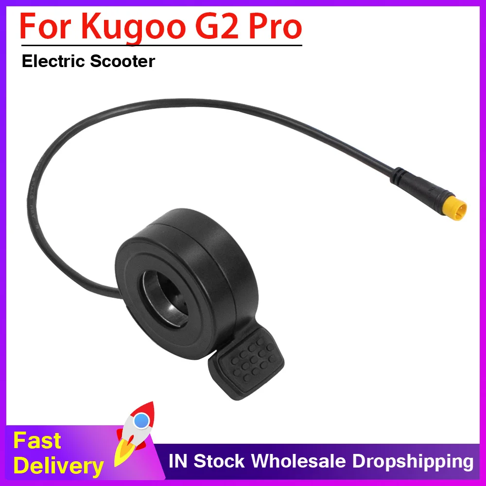 Finger Thumb Throttle for KUGOO G2 PRO Electric Scooter Kickscooter Accelerator Throttle Button Replacement Accessories