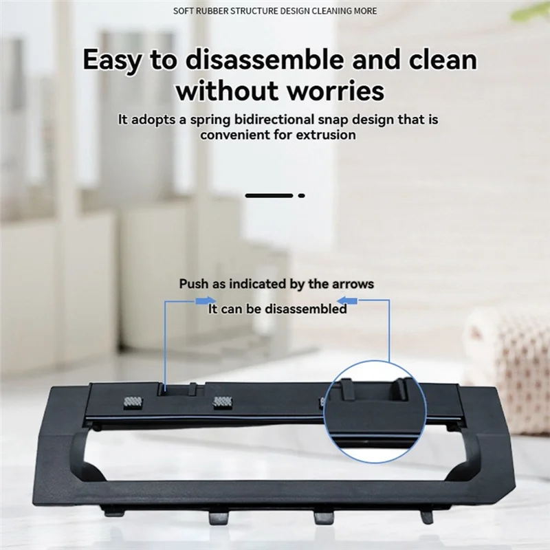 A83X-غطاء فرشاة بديل لفرشاة المكنسة الكهربائية Roborock Qrevo Curv/P20 Ultra/P20 Plus