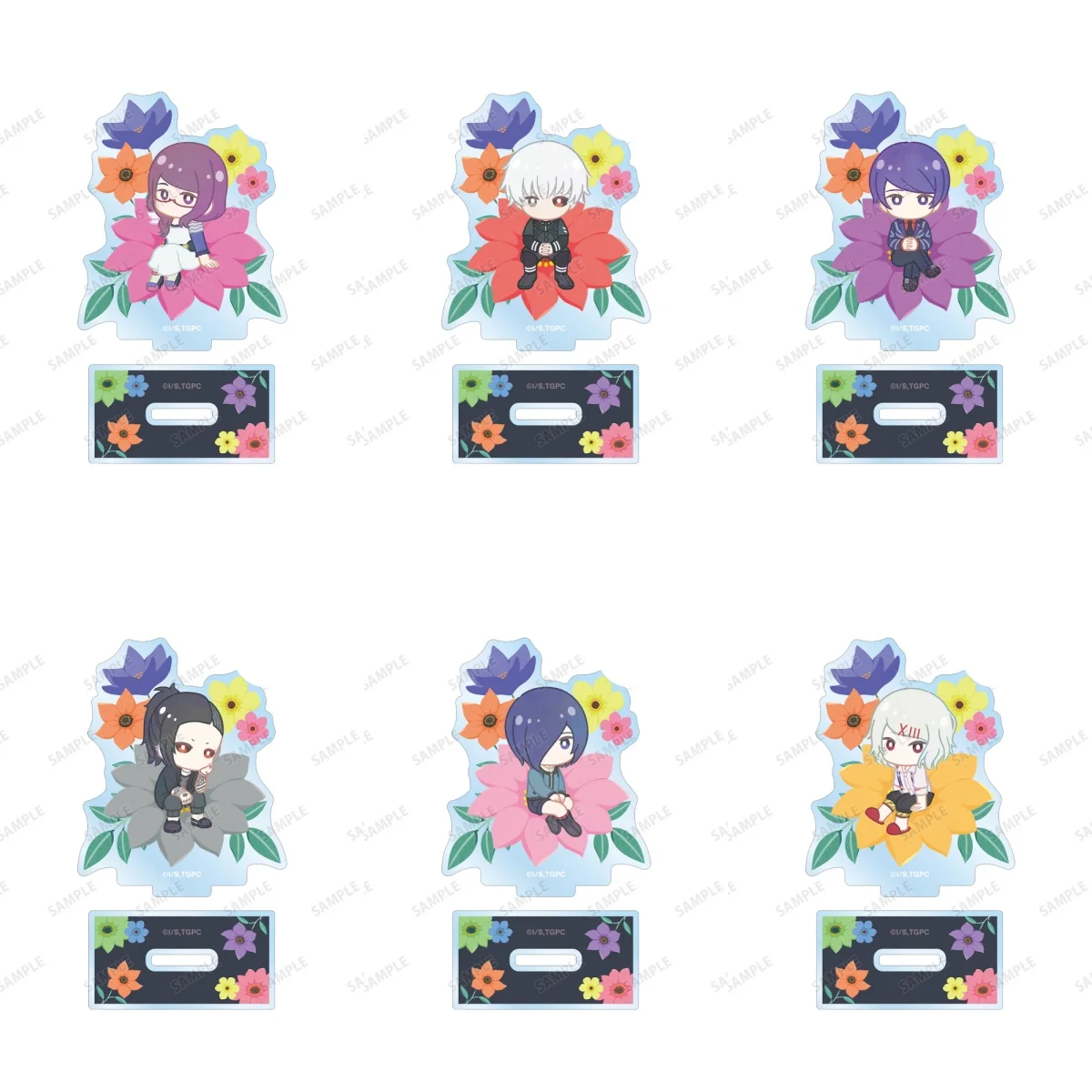 10CM Hot Anime Tokyo Ghoul Acrylic Stand Model Keychain Characters Ornament Accessories Goods Gifts