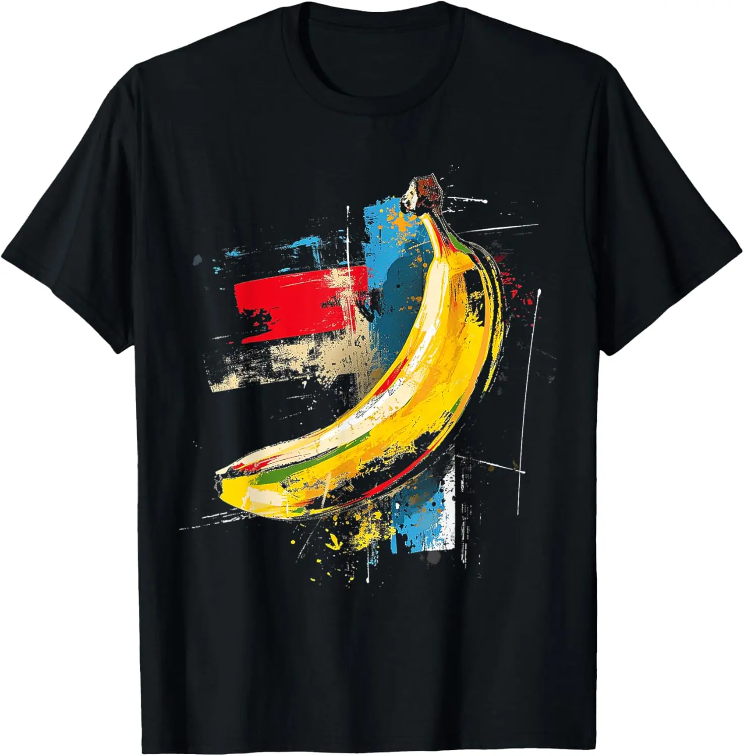 

Banana Motif Illustration Art Banana T-Shirt