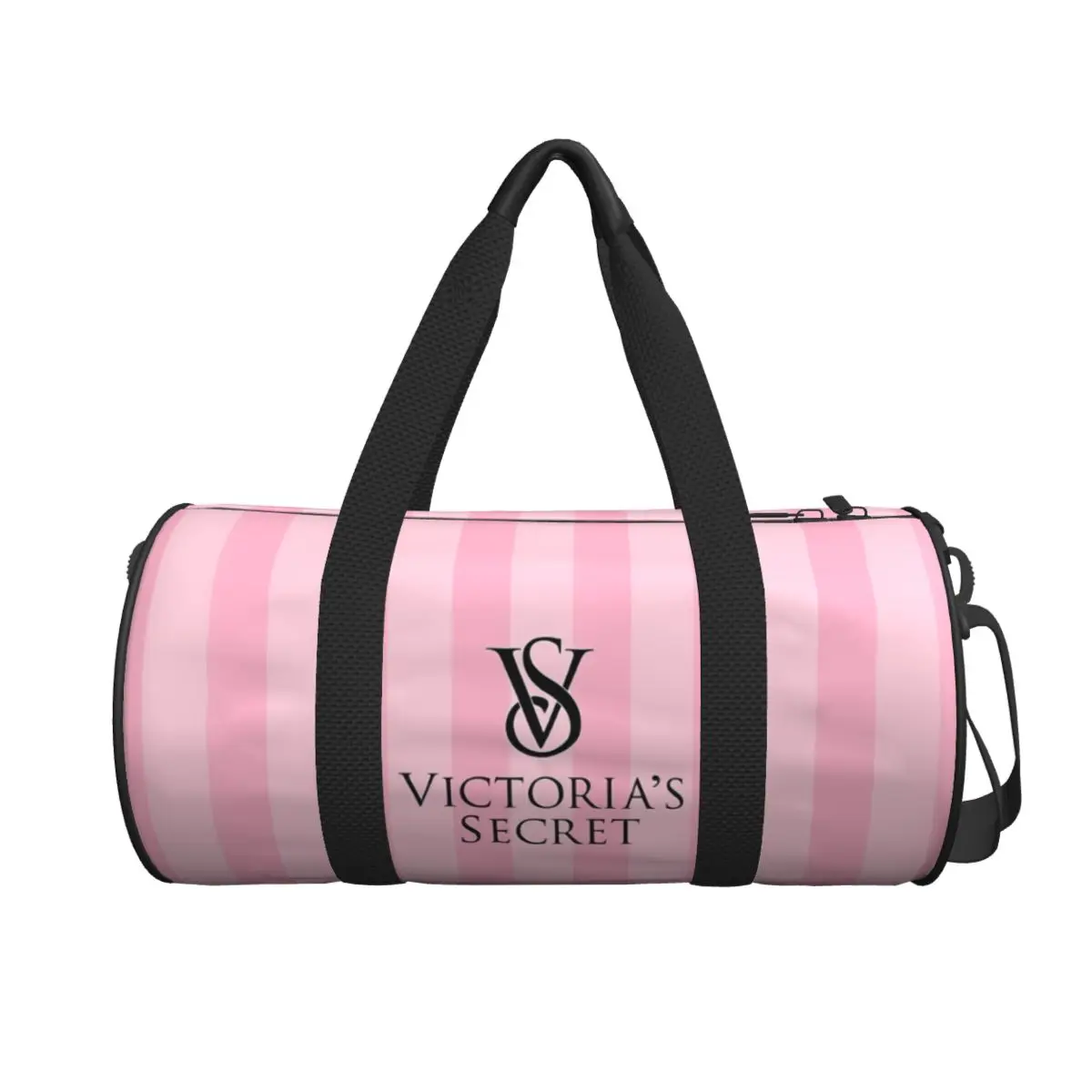 Fashion Hot-Sale-Victoria-S-Secret-Style  Weekend Gym Yoga Luggage Bags Sport Duffle Bag Round Large Capacity Travel Duffel Bag