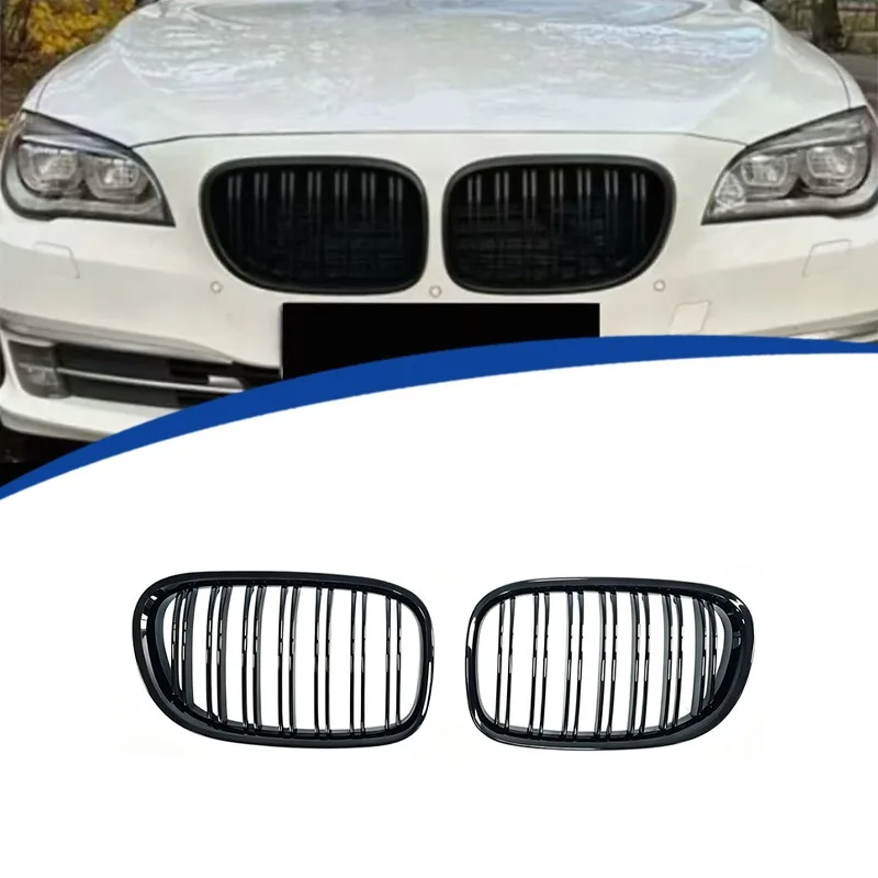 Front Grille For BMW 7 Series F01 F02 730Li 740Li 750Li 760Li 2009-2014 Replacement Kidney Grill Exterior Accessories Body Kits
