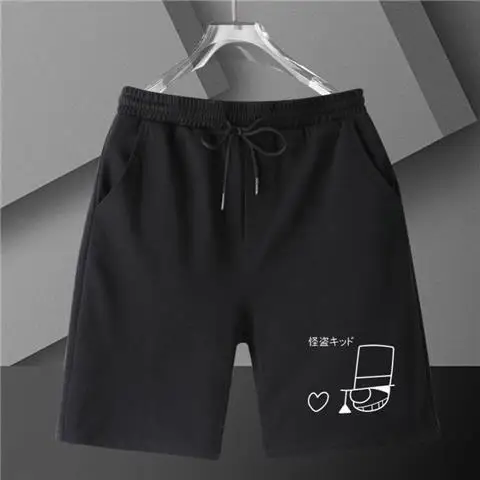 

Новые модные летние анимационные товары, студенческие пляжные брюки, летние мужские и женские спортивные штаны с героями мультфильмов, большой размер