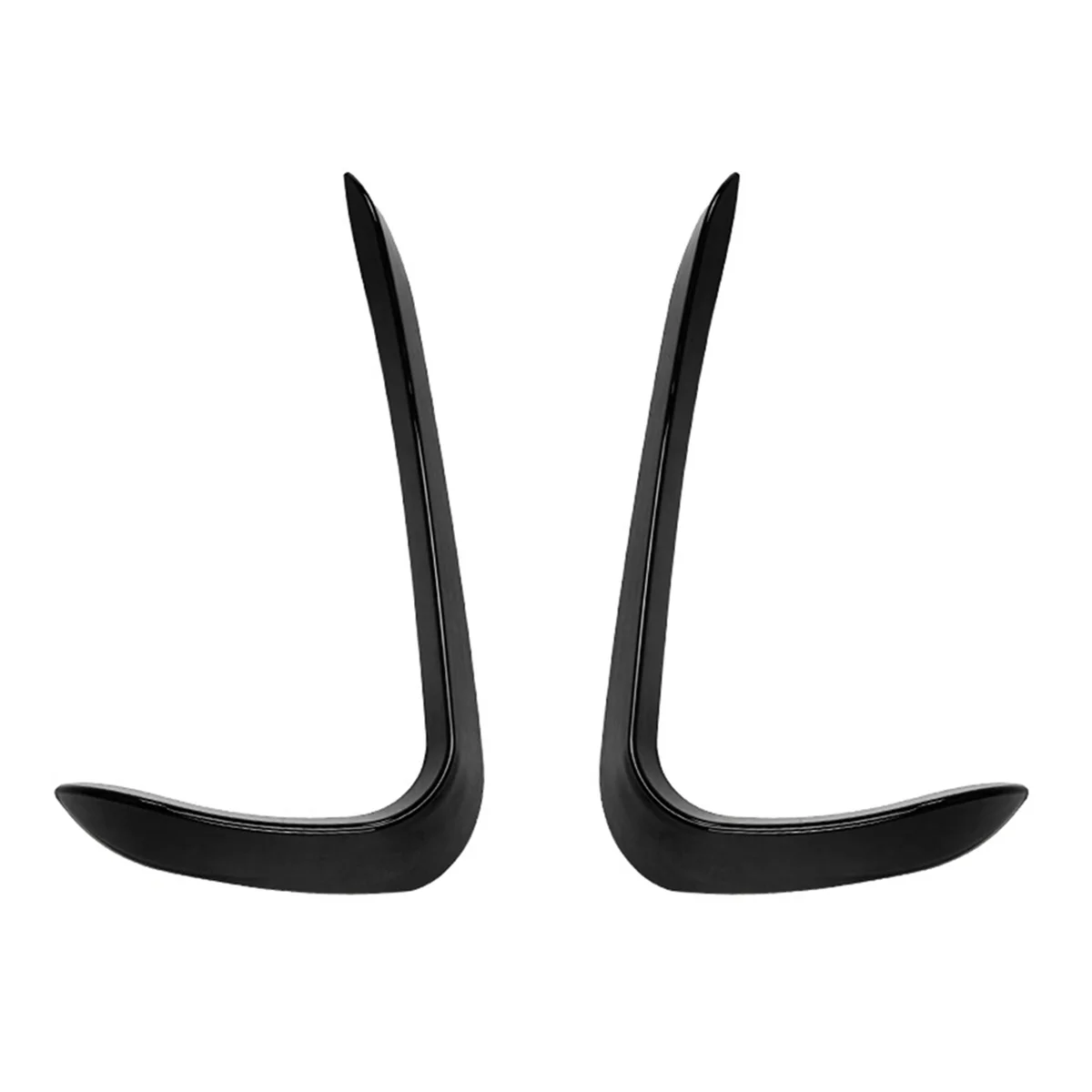 Car Front Bumper Splitter Spoiler Trim Fog Light Canard for X6 F16 2015-2019 Car Decoration Parts,B